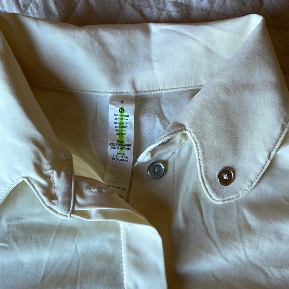 Lululemon Button Down Long Sleeve